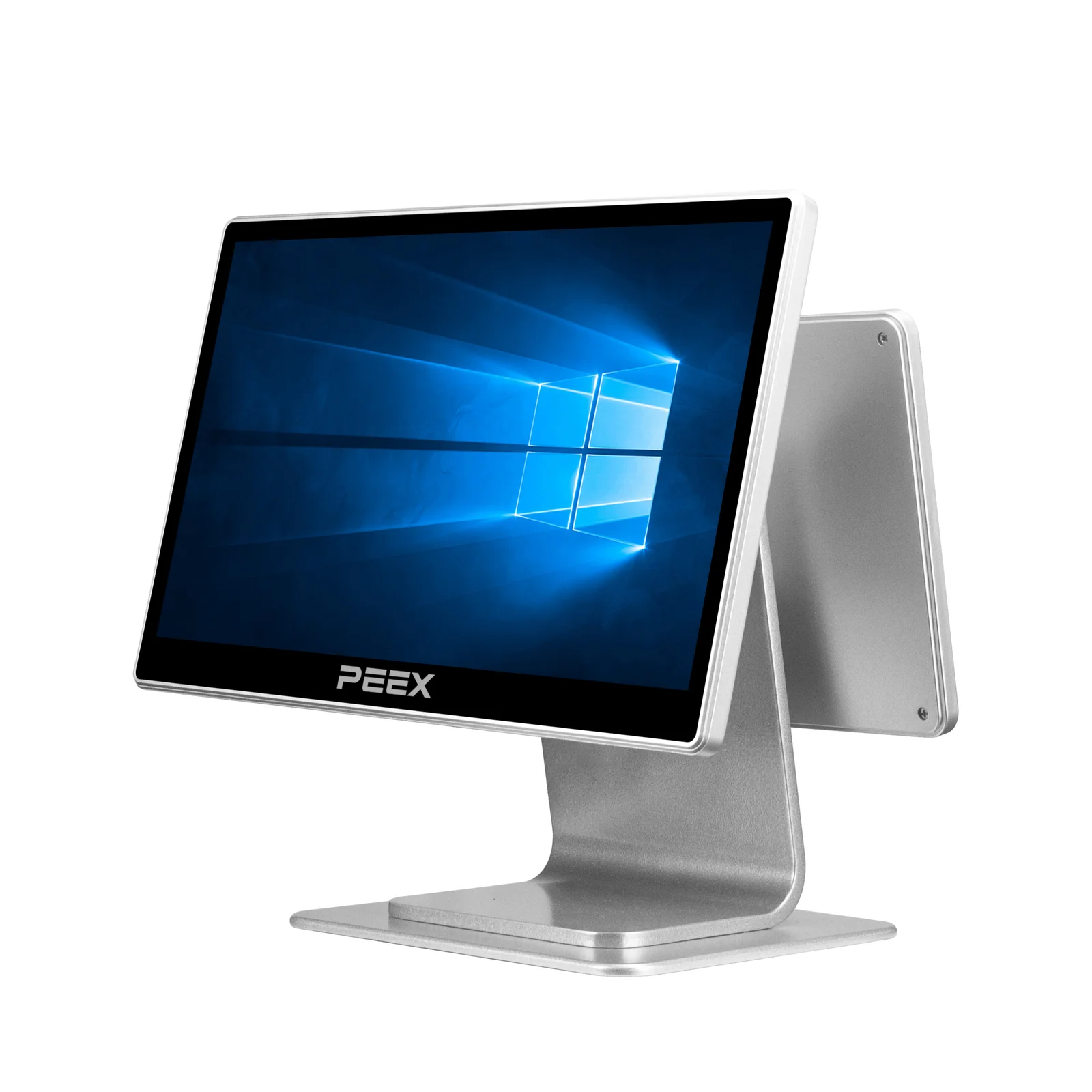 PEEX POS System RS627P Dual Screen Silver