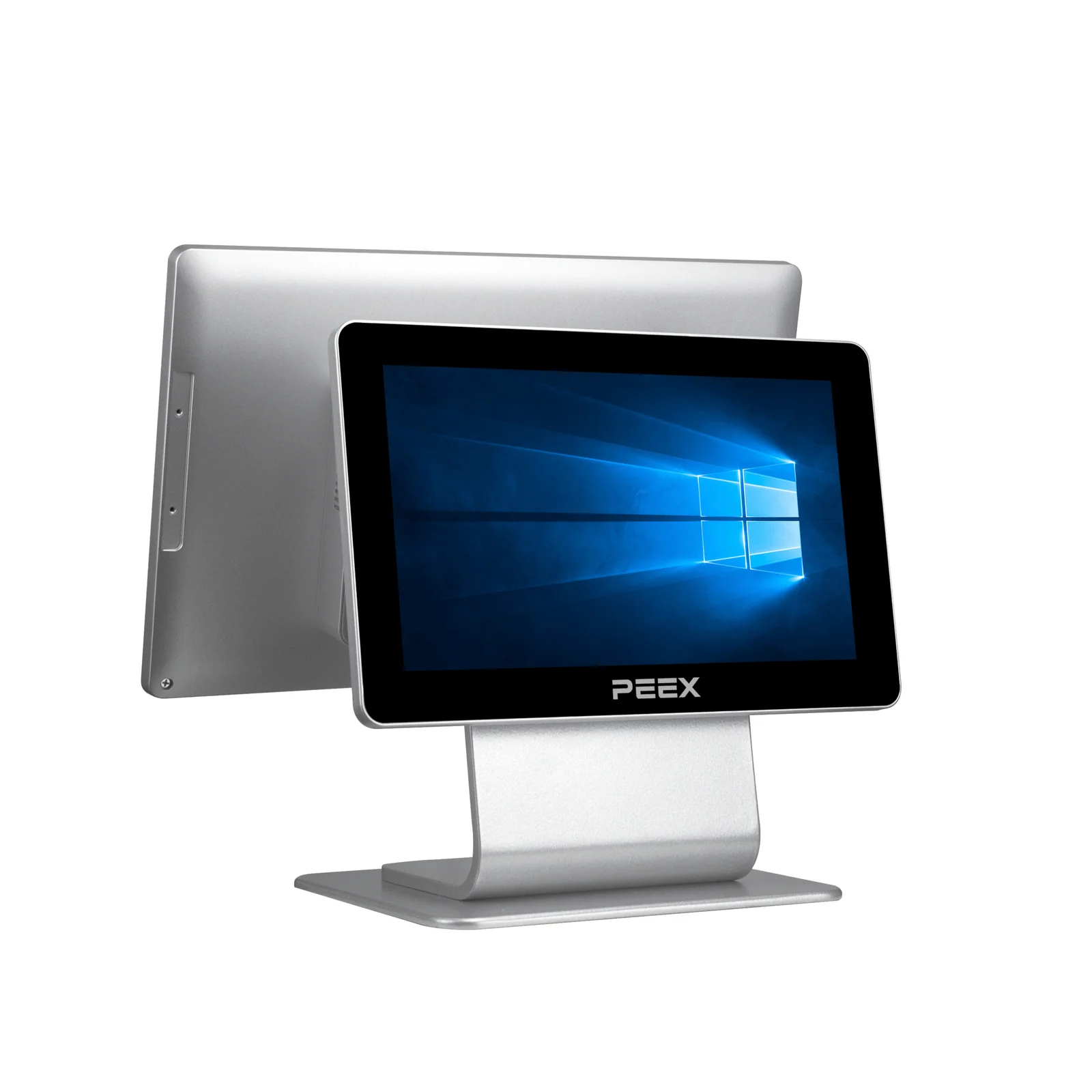 PEEX POS System RS627P Dual Screen Silver